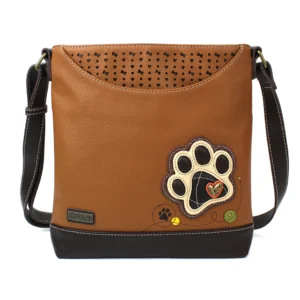 Sweet Messenger - Paw Print - brown