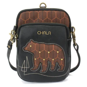 UNI CellPhone Xbody - Brown Bear - black