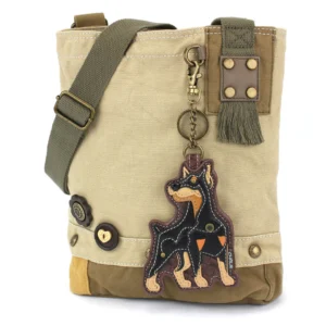 Patch Crossbody - Doberman - sand