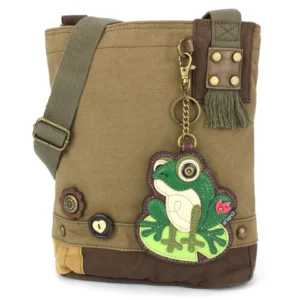 Patch Crossbody - Lily Frog - olive