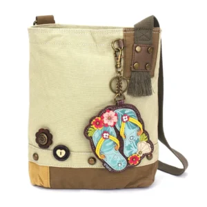 Patch Crossbody - Flip Flop - sand