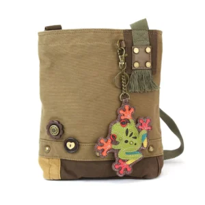 Patch Crossbody - Frog - olive