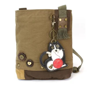 Patch Crossbody - Fat Cat - olive