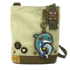 Patch Crossbody - Dolphin - sand