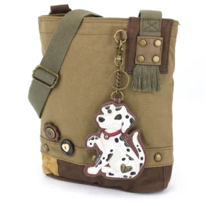 Patch Crossbody - Dalmatian - olive