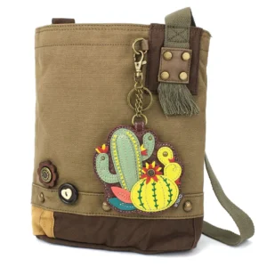 Patch Crossbody - Cactus - olive