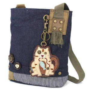 Patch Crossbody - Cat Gen II - denim