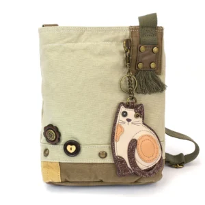 Patch Crossbody - LaZzy Cat - sand