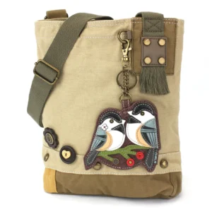 Patch Crossbody - Chickadee - sand