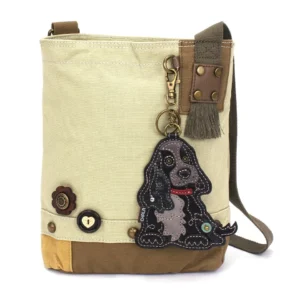 Patch Crossbody - Cocker - black - sand