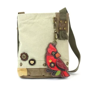 Patch Crossbody - Cardinal - sand