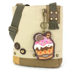 Patch Crossbody - Cupcake - sand