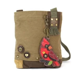 Patch Crossbody - Cardinal - olive