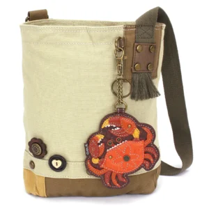 Patch Crossbody - Crab - orange - sand