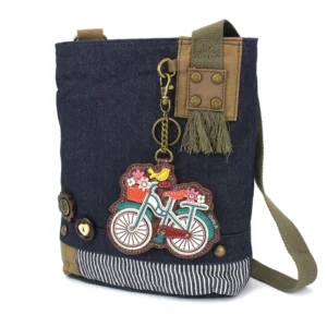 Patch Crossbody - Bicycle - denim