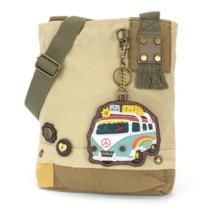 Patch Crossbody - Bus - sand