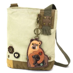 Patch Crossbody - Two Bears - sand