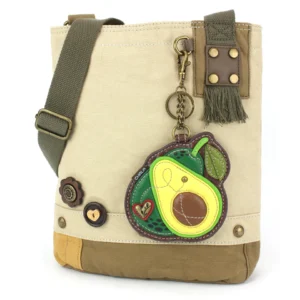 Patch Crossbody - Avocado - sand
