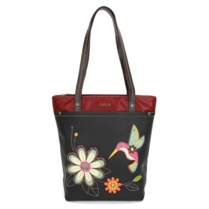 Deluxe Everyday Tote - Hummingbird - black