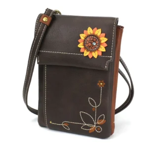 Criss Cellphone Xbody - RFID - Sunflower - brown