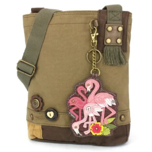 Patch Crossbody - Flamingo Group - olive