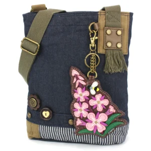 Patch Crossbody - Fireweed - denim
