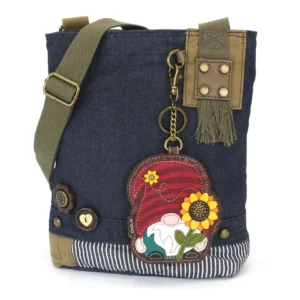 Patch Crossbody - Gnome - denim