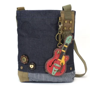 Patch Crossbody - Guitar - denim