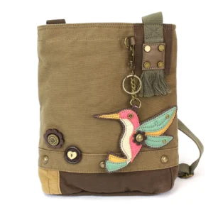 Patch Crossbody - Hummingbird - olive
