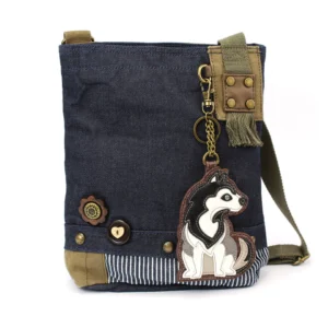 Patch Crossbody - Husky - denim