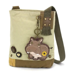 Patch Crossbody - Hippo - sand