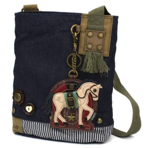 Patch Crossbody - Horse Gen II - denim