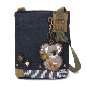 Patch Crossbody - Koala - denim