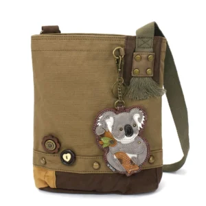 Patch Crossbody - Koala - olive