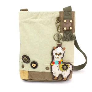Patch Crossbody - Llama - sand