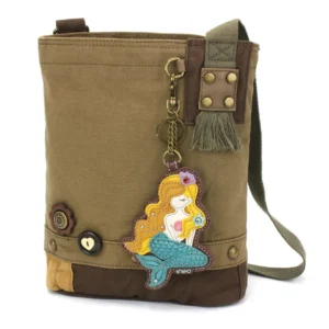 Patch Crossbody - Mermaid A - olive