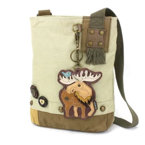 Patch Crossbody - Moose - sand