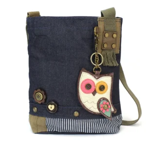 Patch Crossbody - Owl Gen II - denim