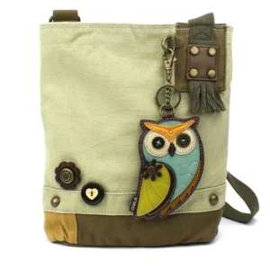 Patch Crossbody - Owl A - sand