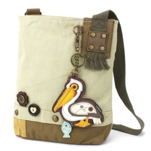 Patch Crossbody - Pelican - sand