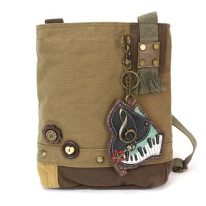 Patch Crossbody - Piano - olive