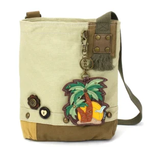 Patch Crossbody - Palm Tree - sand