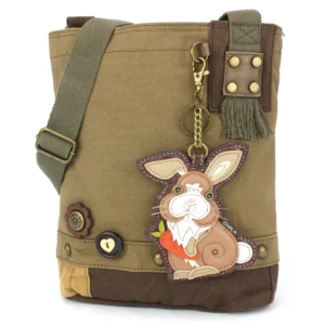 Patch Crossbody - Bunny - olive