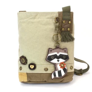 Patch Crossbody - Raccoon - sand