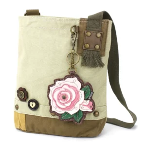 Patch Crossbody - Rose A - pink - sand