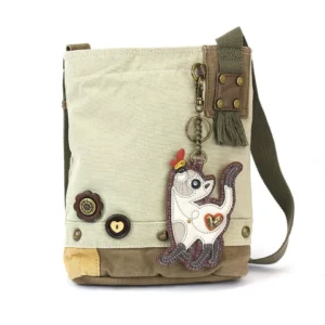 Patch Crossbody - Slim Cat - sand