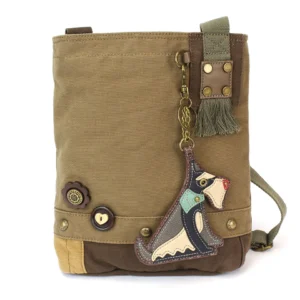 Patch Crossbody - Schnauzer - olive