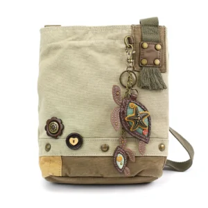 Patch Crossbody - Two Turtles - sand