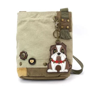 Patch Crossbody - Bulldog - sand