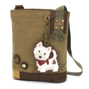 Patch Crossbody - Westie - olive